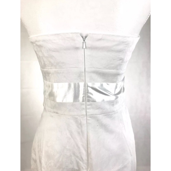 WHBM Strapless White Cocktail Dress - Picture 5 of 7